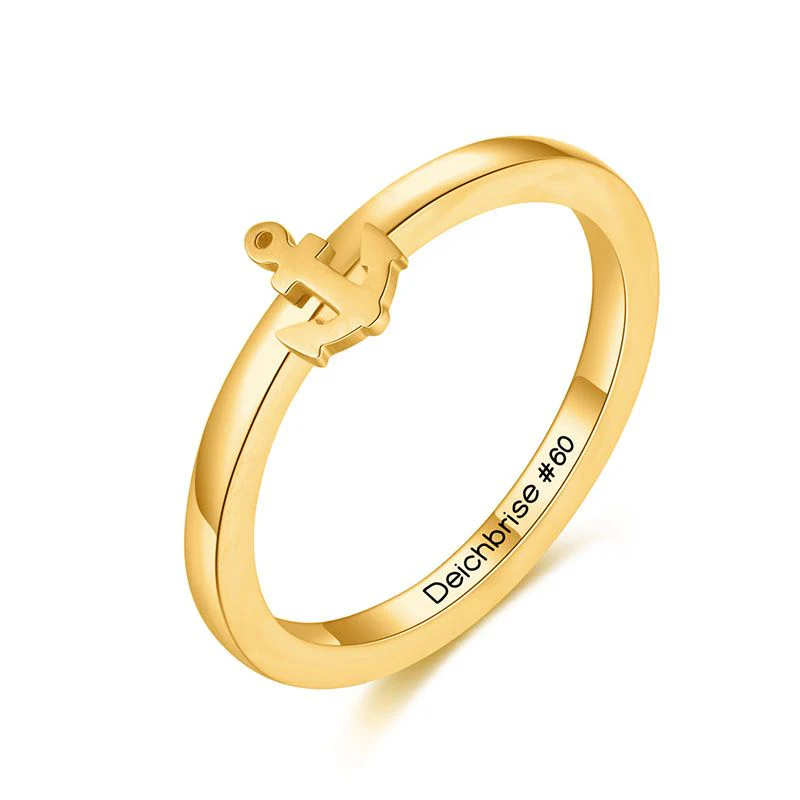 Ring Anker aus Edelstahl (Stapelring) - Image 7