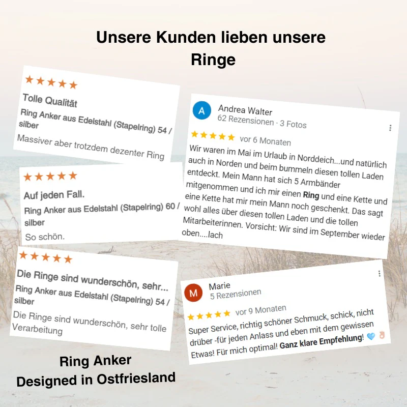 Ring Anker aus Edelstahl (Stapelring) - Image 8